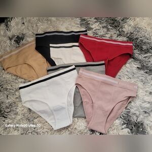 Fashion Women's Panties - Red, Black, White, Tan, Gray, Pink